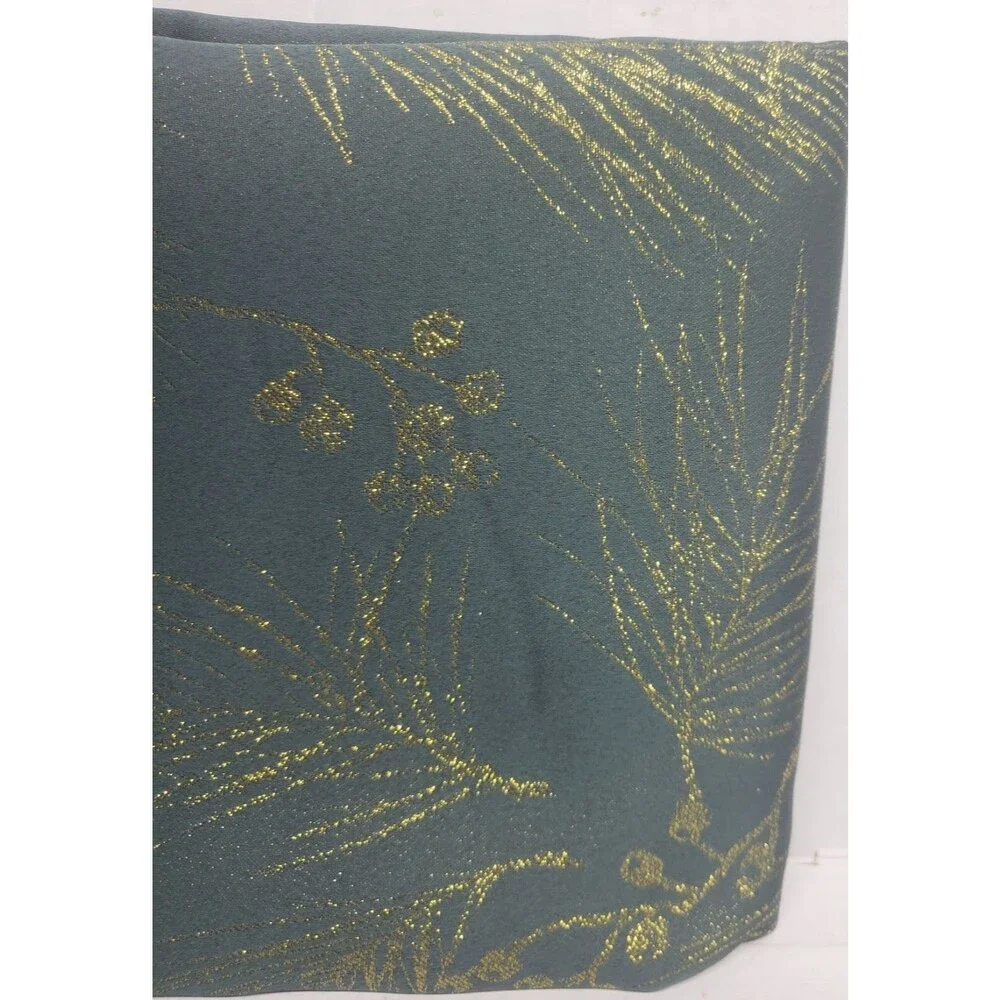 Fabric Metallic Tablecloth,52x70